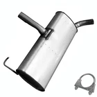 Direct Rear Exhaust Muffler Fits: 2007-2009 Dodge CALIBER1.8L New. Price: $165.81.
