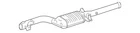 Genuine Mercedes-benz Exhaust Gas Line Front 204-490-01-00 New. Price: $1378.60.