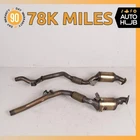 Porsche Cayenne 958 VR6 Engine Exhaust Downpipe Set 7P0131701E Oem 78K Used. Price: $819.23.