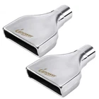 Upower Pack Of Exhaust Tip 2.25" Inlet 2" 6" Outlet 10" Long Rolled Recta... New. Price: $89.79.