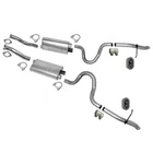 Extensions Pipes Middle Mufflers Dual Tail Ford 87-93 Mustang Gt 5.0L New. Price: $417.00.