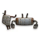 11-16 Porsche Cayenne 92A Hybrid 3.0L Exhaust Muffler Silencer Resonator Oem Used. Price: $734.29.