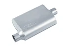 Street Flow SF42441 2CHAMBER 4X9.5 Oval Muffler 2.25" Offset In Center Out New. Price: $64.99.