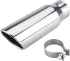 Lcgp Inch Inlet Exhaust Tip 3" Id /4" Od/ 12" Long, Polished New. Price: $62.40.