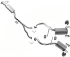 Resonator Rear Pipe Dual Mufflers For Hyundai Santa Fe 2007 2008 2009 New. Price: $923.00.