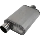 Stainless Steel Chamber Muffler, 3 Inch, Offset/centered New. Price: $89.99.