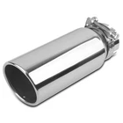 Vurkcy 3 Inch Inlet Exhaust Tip, 4" Outlet 12" Overall Length Silvery New. Price: $50.69.