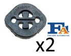 Set Of 2 Rear Muffler Hanger With Chain Reinforcement Mercedes Benz New. Price: $30.45.