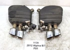 11-15 Oem Bmw F01 F02 Alpina B7L N63 Rear Left Right Exhaust Muffler Set Used. Price: $671.02.