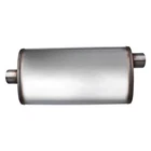 Exhaust Muffler Flow Ii Series Stainless Steel Oval Gray 3" New. Price: $86.92.