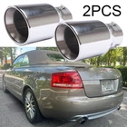 38-76MM Straight Exhaust Pipes Car Rear Throat Muffler For Audi A4 2.0 Cabriolet New. Price: $78.84.