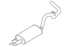 Genuine Ford Muffler And Pipe Assembly Rear NL3Z-5230-E New. Price: $824.71.