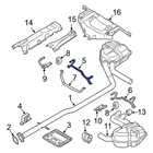For Mini Cooper 2002-2004 18201490022 Right Upper Exhaust Muffler Bracket New. Price: $67.84.