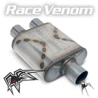 Black Widow Exhaust BWSDR-33 Race Venom Single 3"/DUAL Body Size 9" 4" New. Price: $144.50.
