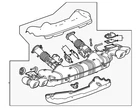 Genuine Gm Muffler & Pipe Assembly 85047994 New. Price: $2678.17.