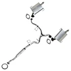 Stainless Steel Resonator Muffler Exhaust Kit Fits: 2005-2009 Outback 2.5L Turbo New. Price: $543.81.