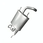 Exhaust Muffler Fits: 2012-2016 Subaru Crosstrek Impreza Xv 2.0L New. Price: $140.81.