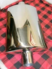 Summit Racing Polished Stainless Steel 2.5 Inlet/outlet Muffler SUM630405-1 New. Price: $75.00.