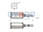 Oyodo 20N0023-OYO Soot/particulate Filter, Exhaust System For Citro N, Peugeot Neu. Price: $206.71.