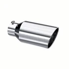 Mbrp T5129 8" OUTLET/5" Inlet T304 Stainless Steel Rolled Angle-cut Exhaust Tip New. Price: $184.99.
