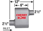 Ap Exhaust 7480CB For 79-81 Camaro/firebird Cherry Bomb Extrme Muffler 2.5" Diam New. Price: $55.90.