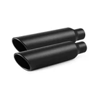 Exhaust Tip 2.5" Inlet To 4" Outlet 2PCS, A-karck Black Coated 18" ... Fast Ship New. Price: $90.10.