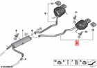 Genuine Bmw X5 E53 4.4I Suv Rear Silencer Left 18107529285 New. Price: $359.99.