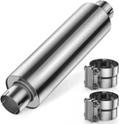 5" Inlet Outlet Straight Through Diesel Muffler 30" Stainless Steel Exhaust New. Price: $79.99.