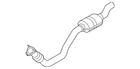 Genuine Audi Exhaust Pipe 8K0-254-300-L New. Price: $626.87.
