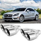 2* Exhaust Pipe Muffler Stainless Steel For Mercedes-benz CLS550 CLS53 CLS63 Amg New. Price: $84.16.