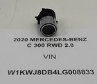 2019-2023 Mercedes C300 Engine Start Stop Ignition Switch Button A2139055500 Used. Price: $17.00.