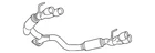 Genuine Gm Rear Muffler 85577854 New. Price: $803.71.