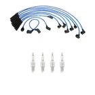 Ngk 7MM Wire Set & Platinum Spark Plug Kit For Nissan 200SX 720 2.0 2.2 2.4 L4 New. Price: $87.95.