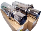 (2X) Apexi N1 Evolution-r Universal Exhaust Mufflers (n/a 2.5" Inlet 3.5" Tip) New. Price: $455.88.