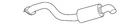 Genuine Gm Muffler & Pipe Assembly 87829963 New. Price: $276.56.