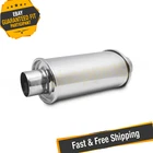 Vibrant Performance 1144 Ultra Quiet Design 304 Ss Oval Silver Exhaust Resonator New. Price: $215.19.