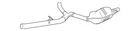 Genuine Mercedes-benz Rear Muffler 257-490-58-00 New. Price: $863.17.