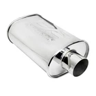 Dc Sports For Universal Oval Muffler 2.5" Inlet Outlet New. Price: $76.33.