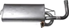 Exhaust Muffler Assembly-oes Autopart Intl Fits 11-13 Mitsubishi Outlander Sport New. Price: $328.24.