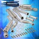 For 03-09 Nissan 350Z Z33 G35 V35 3.5L Jdm 63MM Catback Exhaust Dual Tip Godsnow New. Price: $400.99.