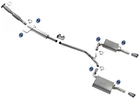 Flex Resonator Rear Muffler Dual Exhaust System For Lincoln Mkz 2007-2012 3.5L New. Price: $719.00.
