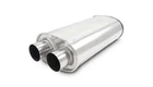 Vibrant 10536 Streetpower Oval Muffler 3.00" Dual In/out New. Price: $206.99.