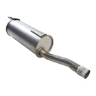 Ap Exhaust 7572 Muffler Assembly For 13-19 Nissan Sentra New. Price: $144.98.