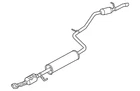 Genuine Mitsubishi Muffler & Pipe 1571B656 New. Price: $857.18.