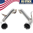 For 14-UP Infiniti Q50 Muffler Delete Axle Back Double Wall Dual Round Angle Cut New. Price: $230.99.