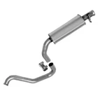 Saab 900 Original Front Muffler Resonator And Pipe Walker 45669 Improved Design New. Price: $75.00.