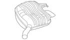 Genuine Mercedes-benz Muffler 214-490-17-03 New. Price: $964.25.