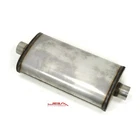 Jba Headers & Perf 40-302201 Universal Dual Core 409SS Muffler New. Price: $161.89.