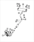 Genuine Mopar Exhaust Bracket 68489831AC New. Price: $26.42.