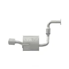 Exhaust Muffler Assembly-quiet-flow Walker 54876 Fits 09-14 Nissan Maxima New. Price: $305.83.